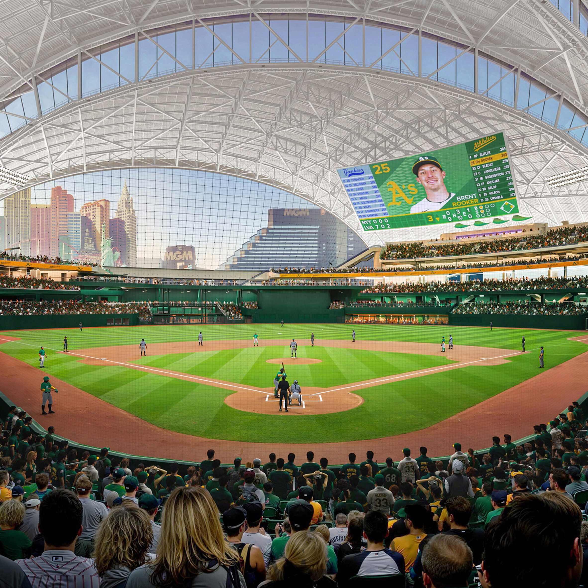 Arena seating bowl reference for accessibility and family restroom planning