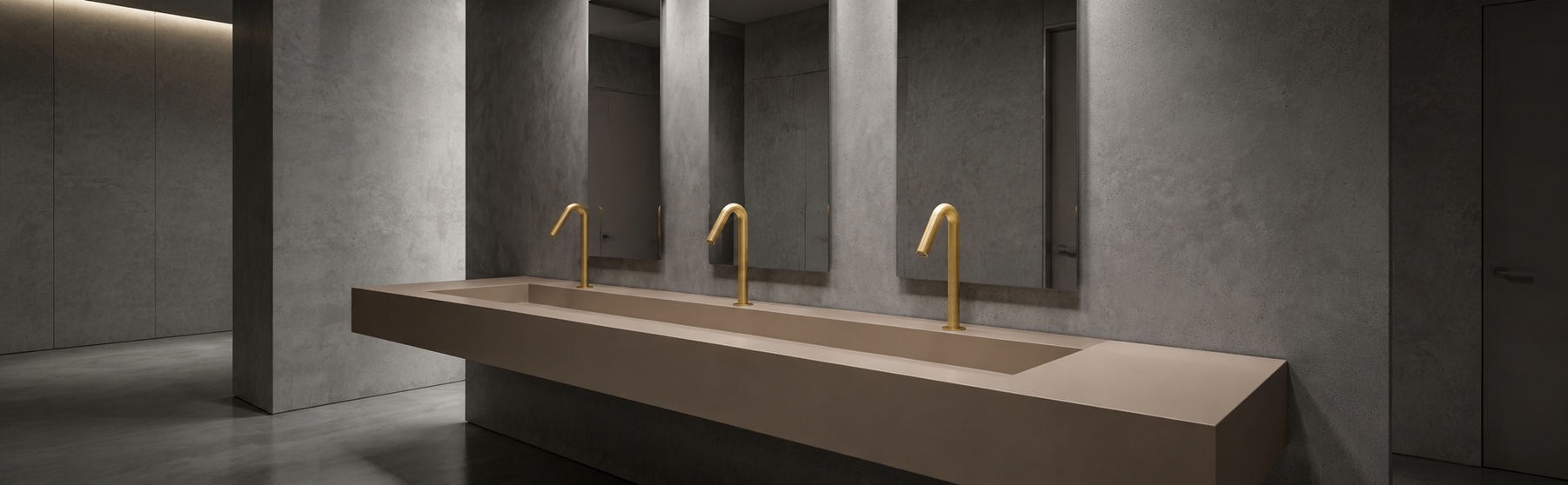 High-traffic commercial restroom performance research